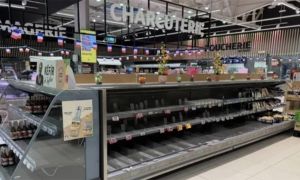 Supermercados franceses con "heladeras hackeadas"...