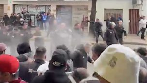 La policía y la barra de All Boys 12102026