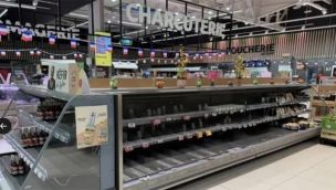 Supermercados franceses con "heladeras hackeadas"...
