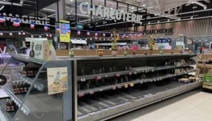 Supermercados franceses con "heladeras hackeadas"...