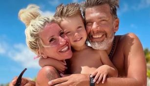 Florencia Peña junto a su marido Ramiro Ponce de León y su hijo Pipe