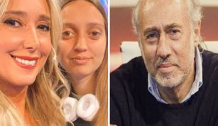 Marisa Brel, su hija Paloma y Gustavo Yankelevich