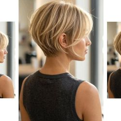 corte para pelo lacio y fino