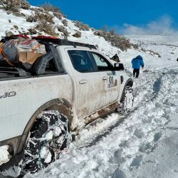Travesía off road con nevadas históricas en la Cordillera de los Andes. Mainumby4x4 desafió el Camino del Carqueque, en Malargüe, Mendoza.