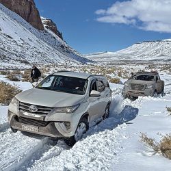 Travesía off road con nevadas históricas en la Cordillera de los Andes. Mainumby4x4 desafió el Camino del Carqueque, en Malargüe, Mendoza.
