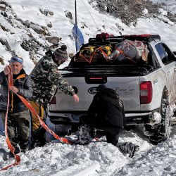 Travesía off road con nevadas históricas en la Cordillera de los Andes. Mainumby4x4 desafió el Camino del Carqueque, en Malargüe, Mendoza.