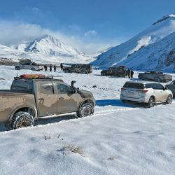 Travesía off road con nevadas históricas en la Cordillera de los Andes. Mainumby4x4 desafió el Camino del Carqueque, en Malargüe, Mendoza.