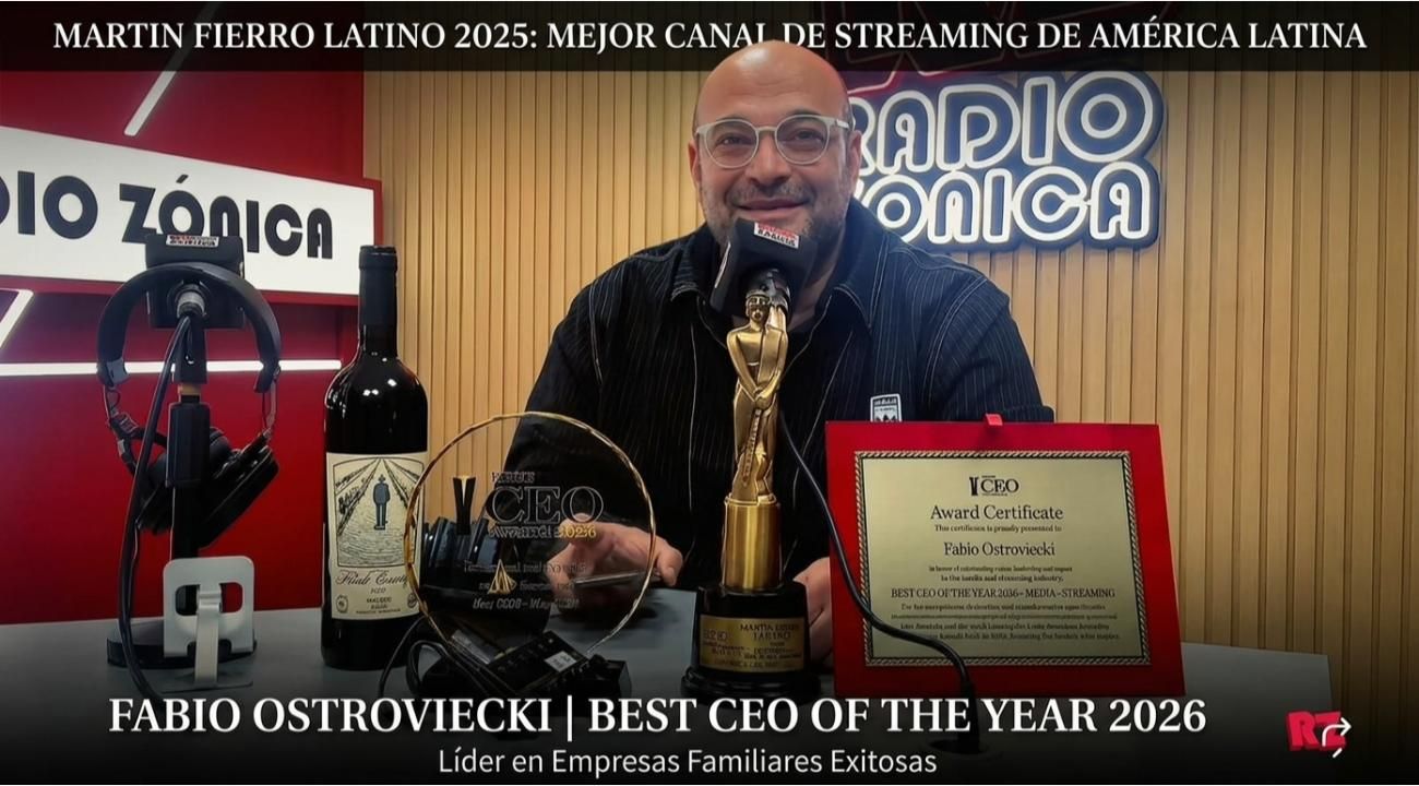 El exitoso streaming @fabio.ostro.ok con entrevistas de bodegas de Mendoza con nuevo premio Internacional, esta vez será en Milán