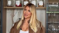 Wanda Nara mostró el cambio de look de su hija Isabella: "En mi camarín"