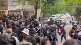 El enfrentamiento entre los hinchas de All Boys y la policía