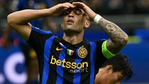 Lautaro Martínez en la Champions League