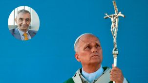 El Papa León XIV y Nelson Castro