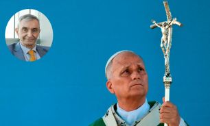 El Papa León XIV y Nelson Castro