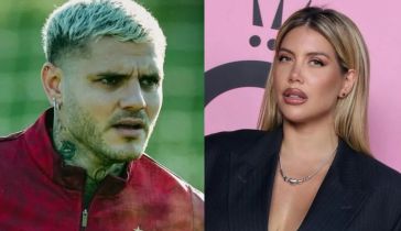 Mauro Icardi y Wanda Nara