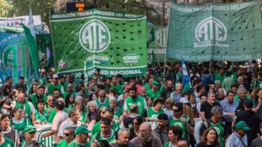 ATE llamó a un paro nacional para el 15 de octubre