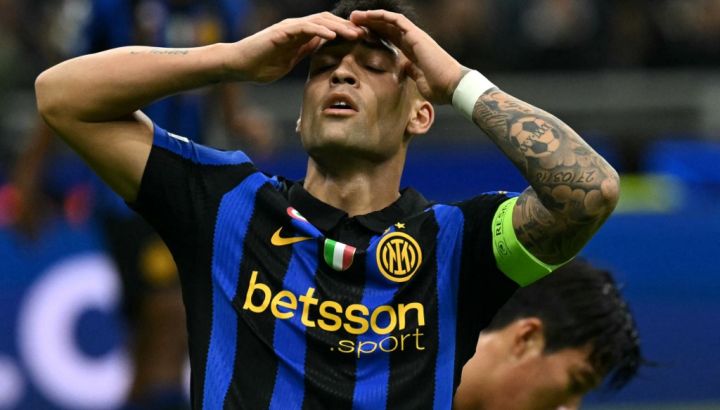 Lautaro Martínez en la Champions League