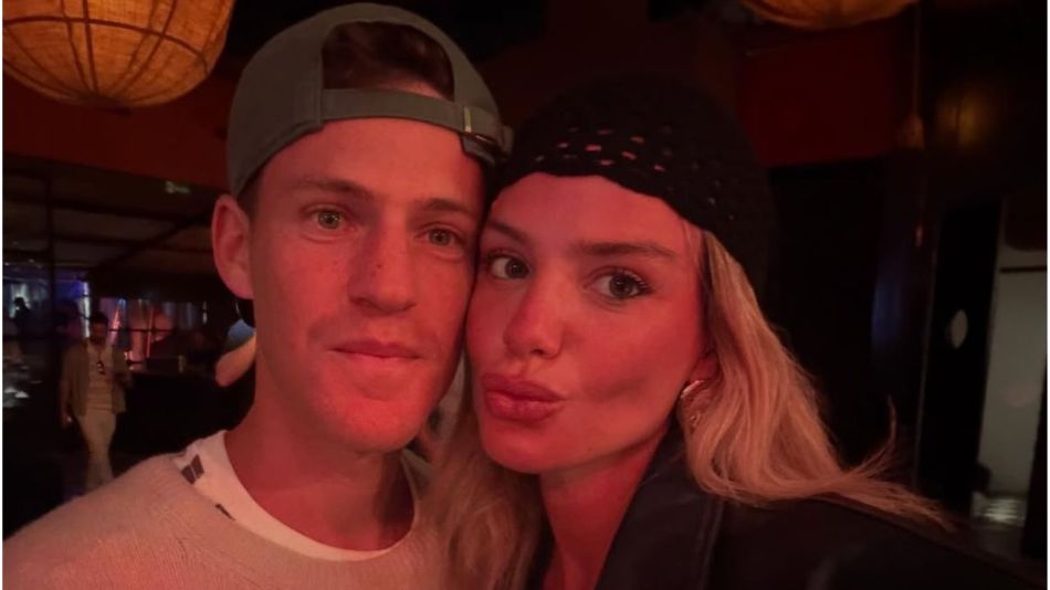 Diego Schwartzman y Eugenia De Martino