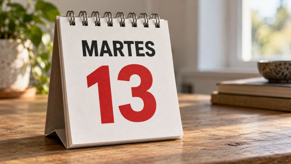 martes 13