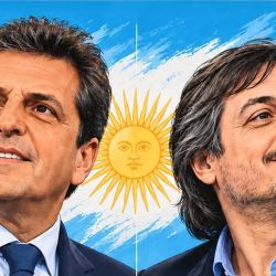 Sergio Massa y Máximo Kirchner | Foto:CEDOC