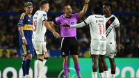 Piero Maza en Boca vs Vasco