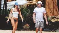 Leonardo DiCaprio y Vittoria Ceretti celebraron tres años de amor en Hawái
