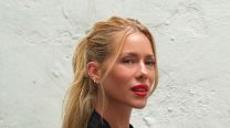 Nicole Neumann deslumbró con un conjunto casual chic: color en tendencia y detalles bordados