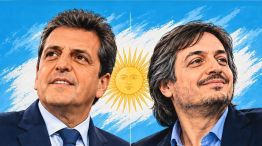 Sergio Massa y Máximo Kirchner