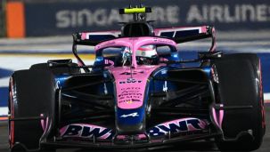 Franco Colapinto en el GP Singapur