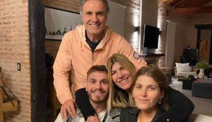 Oscar Ruggeri, Nancy Otero, Stephan Ruggeri y Federica Ruggeri