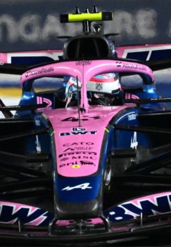 Franco Colapinto en el GP Singapur