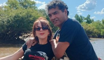 Jorge "El Roña" Castro y su novia