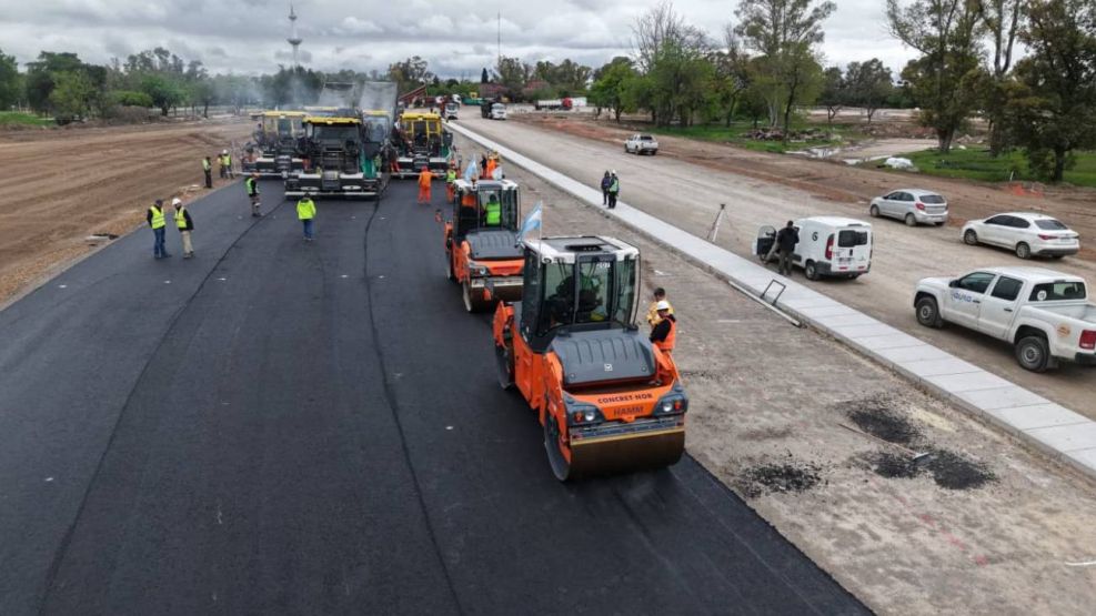 La Ciudad termina de probar el asfalto de la pista del nuevo Autódromo