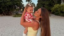 Cami Homs y su hija Aitana