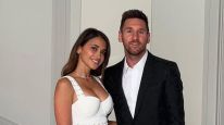 Lionel Messi y Antonela Roccuzzo