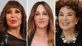 Moria Casán, Verónica Lozano y Graciela Borges