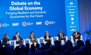 Luis Caputo- “Debate sobre la economía mundial"