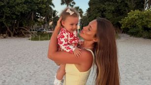Cami Homs y su hija Aitana