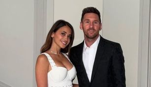Lionel Messi y Antonela Roccuzzo