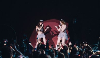 Laura Esquivel y Brenda Asnicar