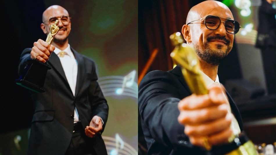 Abel Pintos ganó el Oro en los Premios Martín Fierro de la Música