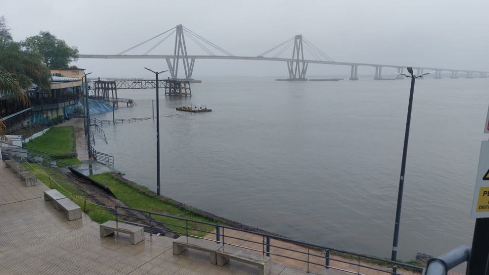 crecida del rio parana corrientes