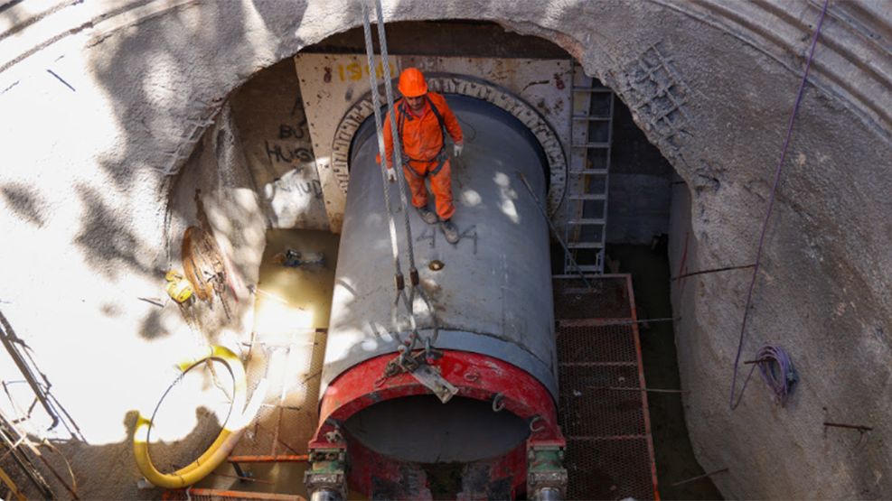 Obras hidráulicas en la Ciudad de Buenos Aires.