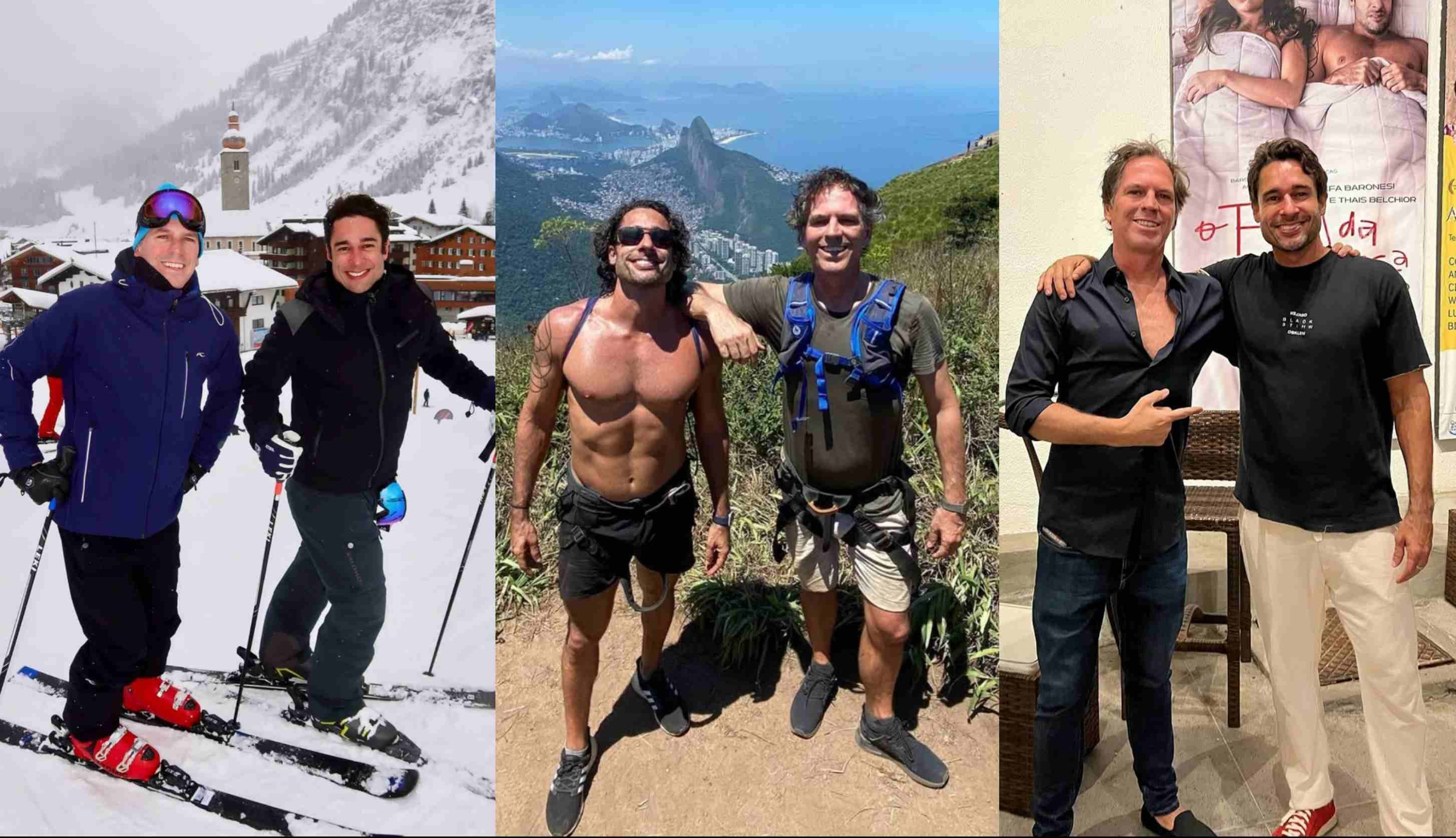 Rafa Baronesi, exconductor de Zapping Zone (Brasil) y su marido Alec Oxenford, embajador argentino en EE.UU.