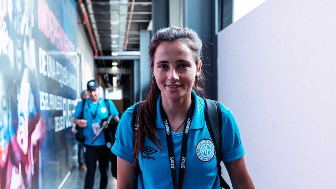 Photo: Perfil Julieta Paz Scores Belgrano Goal in Copa Libertadores Draw