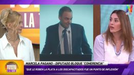 Marcela Pagano y Manuel Adorni