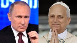 Vladímir Putin y Papa León XIV