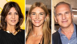 Evangelina Bomparola, Lola Teuly y Javier Iturrioz