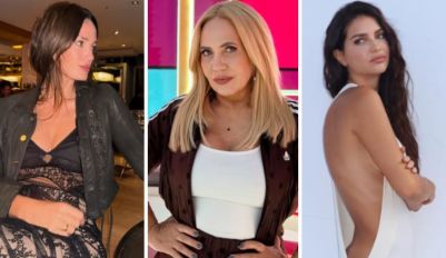 Zaira Nara, Nora Colosimo y Paula Chaves