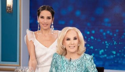 Mirtha Legrand y Juana Viale