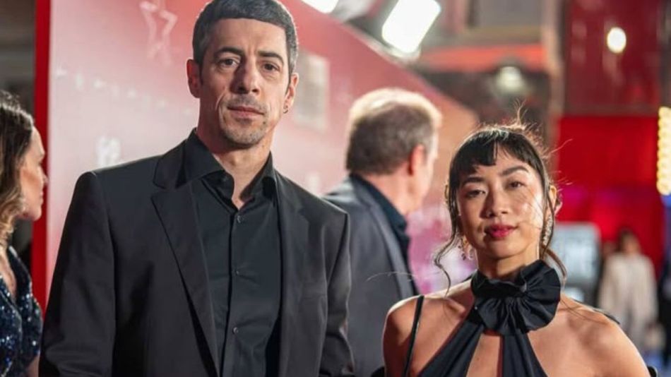 Débora Nishimoto y Esteban Lamothe
